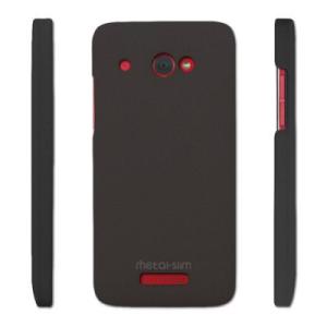 Metal Slim 卓出 Htc J 訳あり激安商品 ブラック Butterflyスマートフォン用ハードケース