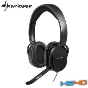 Sharkoon　HS40ステレオヘッドセット (ブラック)｜dgmode