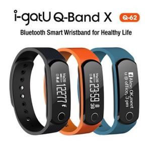 i-gotU  Q-Band X  Q-62  Bluetooth ワイヤレス スマートリストバンド　for Healthy Life『iOS , Android 対応』 (在庫処分セール)｜dgmode