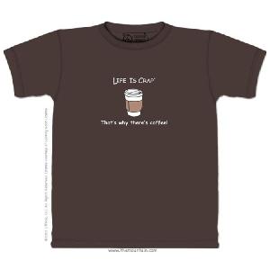 【THE MOUNTAIN】【キャラクター・イラスト Tシャツ】(コーヒーブレイク) There’s Coffee【Sサイズ】｜dgmode