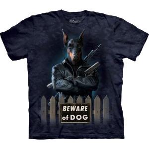 【THE MOUNTAIN】【動物 顔 Tシャツ】(ドッグ×警備) Guard Panzer【Mサイズ】｜dgmode