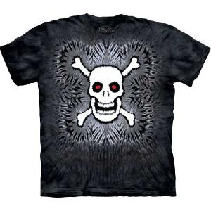The Mountain キャラクター イラスト スカル Tシャツ Mサイズ Amp Skull 赤目 骨 Bones メーカー公式