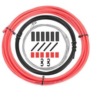 CTRICALVERバイクシフトディレイラーケーブルおよびハウジングキット-サイクリングMTBロードマウンテンバイク修理用のユニバーサル自転車シフター