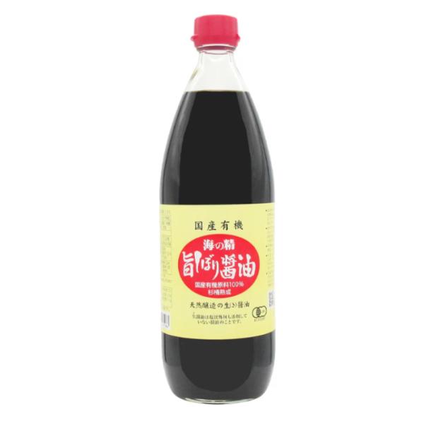 海の精 国産有機・旨しぼり醤油 1L うみのせい 国産有機  旨しぼり醤油 有機JAS認証 しょうゆ...