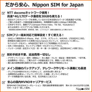プリペイドsim 日本通信 simカード 18...の詳細画像3