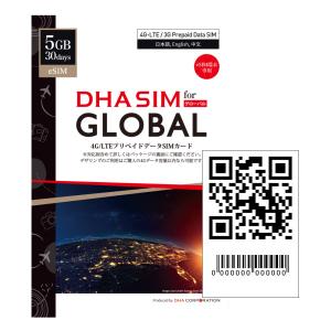 【メール送付】eSIM 日本＋世界102か国 5GB 30日間 プリペイドsim データ通信専用 エジプト 北アメリカ アフリカ 中東対応 esim対応simフリー端末のみ対応