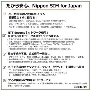【メール送付】eSIM 日本 プリペイドsim...の詳細画像4
