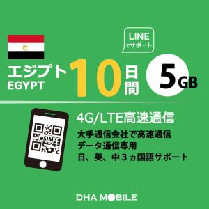 【メール送付】エジプト eSIM 10日間 5G...の商品画像