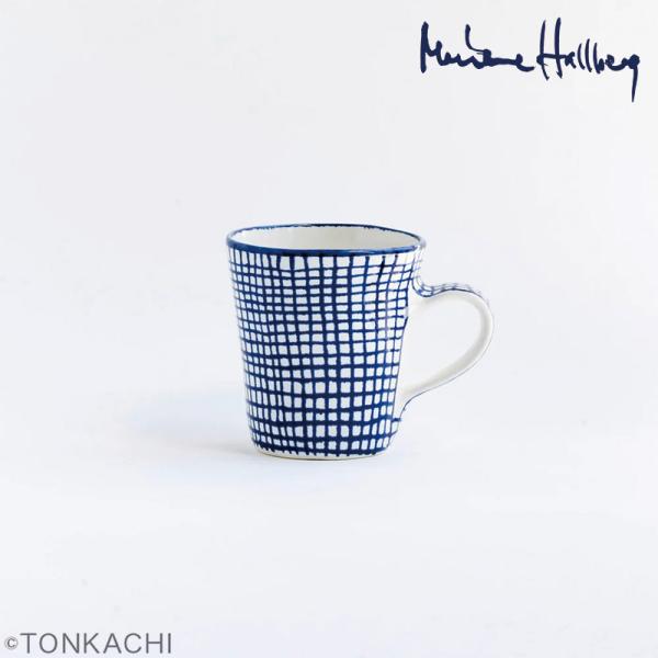 Marianne Hallberg マリアンヌハルバーグ メッシュのカップ 瀬戸焼 北欧 スウェーデ...