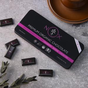 NOX プレミアムオーガニックチョコレート クランベリー12粒 クランベリー バオバブ  カカオ70％   プレゼント ギフト｜dhapex