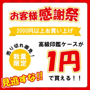 在庫処分印鑑ケース １円ケース 2000円以上お買い上げで１本1円で買える 実印 銀行印 認印適用  セール中 高級レザーワニ革 朱肉付き 送料無料