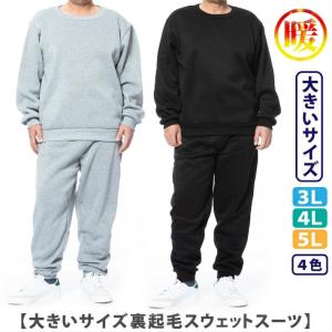 スウェット メンズ 上下 セットアップ あったか裏起毛