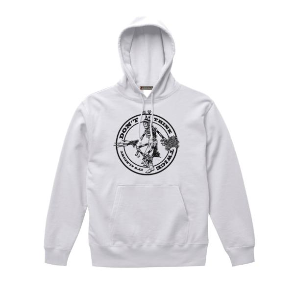 スカルサークルデザイン パーカー