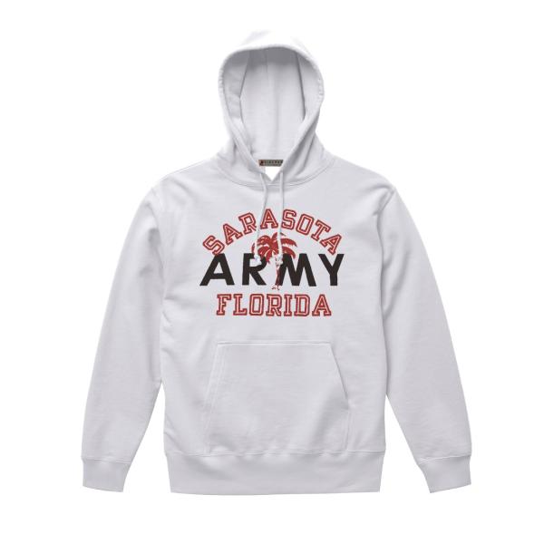 カルフォルニア州 サラソータビーチ カレッジデザインパーカー