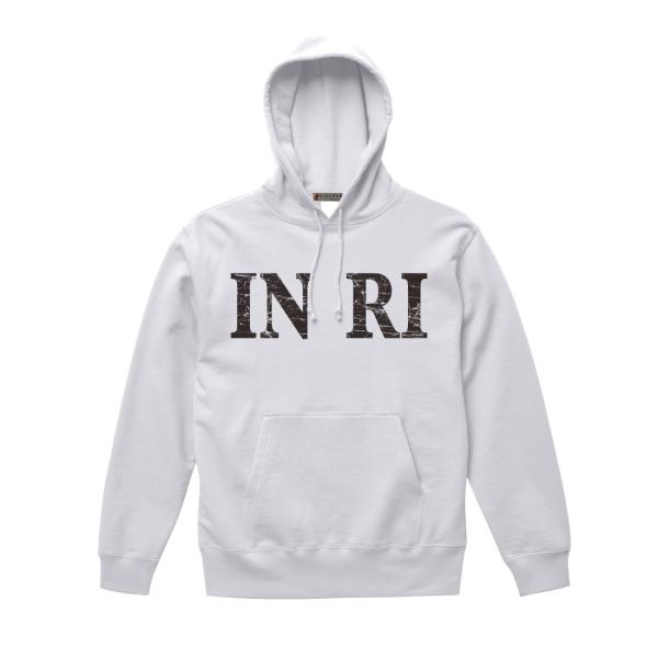 INRI バックプリントも要チェックパーカー　バックプリント有