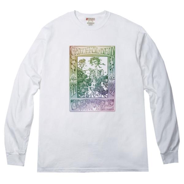 レインボー グラデーション デザイン ロングＴシャツ