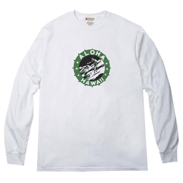 ハワイのビンテージ看板 ロングＴシャツ