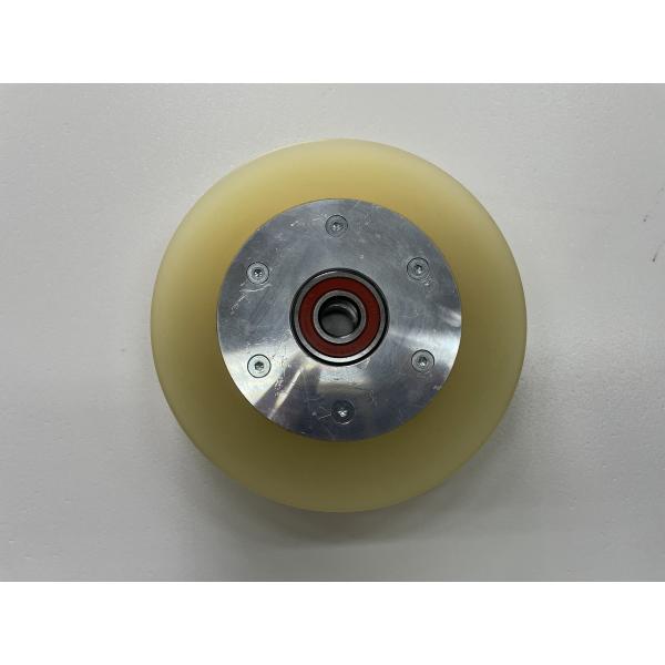 【従来品比約10％軽量！長持ち】プーリー　φ200ウレタン樹脂　互換品　コンセック小型油圧ワイヤーソ...