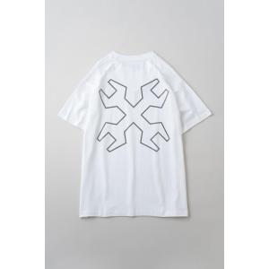 BLUCO ブルコ PRINT S/S TEE  -CROSS WRENCH- 半袖Tシャツ 143-22-003