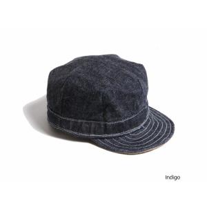 TROPHY CLOTHING トロフィークロージング DIRT DENIM ENGINEER CAP エンジニアキャップ インディゴ TR18SP-702｜dialog-ca