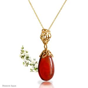 琥珀アクセサリーディアメント チェリー色の琥珀 チェリーアンバー 色で選ぶ Yahoo ショッピング