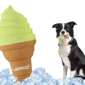 LaRoo 小型犬 犬噛むおもちゃ,おもちゃのアイスキャンディー、夏の冷却，クールダウンして熱中症を予防 かわ