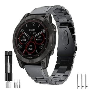 Kartice バンド Compatible Garmin バンド Fenix 7/Fenix 7 Sapphire Dual Power/Instinct 2/epix Sapphire/epix/fenix 6 47mm/Fenix 5 P