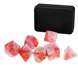 Honesthing Trpg ダイス 7個 多面体サイコロ 収納用アイアンボックスが付き クトゥルフ神話 Trpg カードゲーム の最安値 価格比較 送料無料検索 Yahoo ショッピング