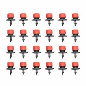 iplusmile 点滴灌漑霧吹きジョイントノズル散水用具ガーデニング芝生庭園温室200pcs