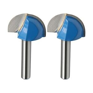 Utoolmart U溝ルータービット コアボックスビット ラウンドノーズルータビット ルーター トリマービット 超硬