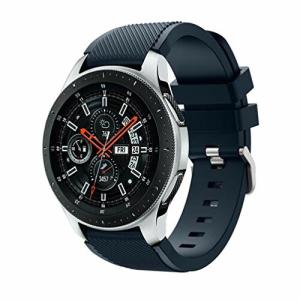 Samsung Galaxy Watch 46mmバンド Comtax 22mm シリコン製 交換用バンド Samsung Galaxy Watch 46mm バンド