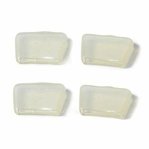 SPEEDWOX ゴムチップ ガラスプライヤー用 キズ防止 付け替えゴム 透明 2ペア カバー ランニングプライヤー用 ス