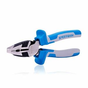 SPEEDWOX ペンチ ハイパワー 強力 プライヤー ワイヤーカッター カッティング 偏芯テコ 切断可能 切れ味35%UP ス