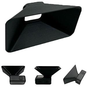 Kiowon GoPro Hero 11 Hero 10 Hero 9 用 レンズフード 夜景撮影 ガラス越し撮影 遮光効果 グレア防止 ゴープロ 9 10 11 用