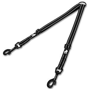 cocomall 犬用リード 2頭引き リード ペット用品 小型 、中型 、大型犬適用 牽引ロープ 散歩ひも 二匹の犬 多頭