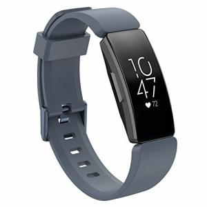 Comtax for Fitbit Inspire/Inspire HR ベルト 交換用バンド 柔らかいシリコン替えストラップ 調整可能 多色選択 スポー