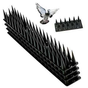 Mikuru 鳥よけグッズ トゲマット スパイク 針 鳩よけ カラスよけ 猫よけ 鳥害対策 ベランダ 屋根 庭 14枚セット