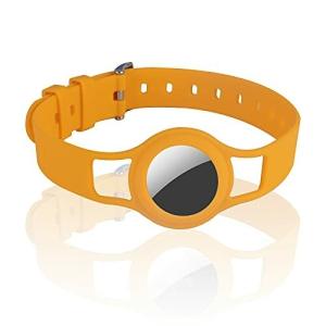 CHKDSK Airtag保護カバー ペットの首輪 猫 犬 首輪 ロケーショントラッカー 紛失防止 シリコン製 防塵 耐衝撃 防