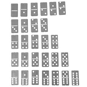 Tbestドミノカードゲーム 子供ボードゲーム 28ピース/セットドミノカードゲーム子供インタラクティブボー