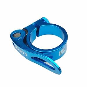 PLATT シートクランプ 28.6/31.8/34.9mm アルミ合金 軽量 自転車 クイックリリース ン シートポストクランプ 取り付