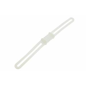 Olive-G ロング タイプ カラフル シリコン バンド 弾性 ゴム ホルダー ストラップ 10本 セット 自転車 バイク 結