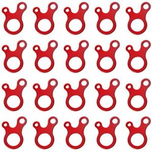 Takelablaze アルミ自在金具 3穴 ロープテンショナー ロープ長さ調整 テント ロープ張り アウトドアキャンプ テ