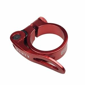 PLATT シートクランプ 28.6/31.8/34.9mm アルミ合金 軽量 自転車 クイックリリース ン シートポストクランプ 取り付