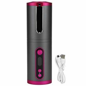 xuuyuu オートカールアイロン 5V 2A 13W 140-200 充電 3時間自由に 温度/時間設定 360度の加熱 オートカール 自動巻