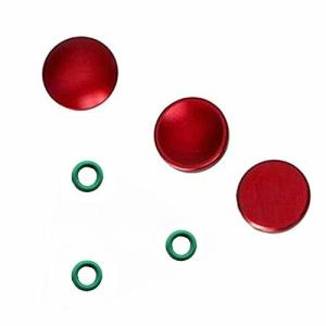 3個セット GeeSo アルミニウム合金 シャッターボタン 10mm 各社カメラ対応 凹/凸/プレーン タイプ