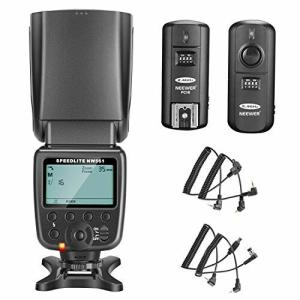 Neewer NW-561 LCDフラッシュスピードライトセット Canon Nikonと他のDSLRカメラに対応 セット内容：NW-561フラッシュ