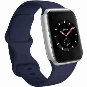 AIGENIU コンパチブル Apple Watch バンド シリコンスポーツベルト アップルウォッチ 42mm 44mm ML