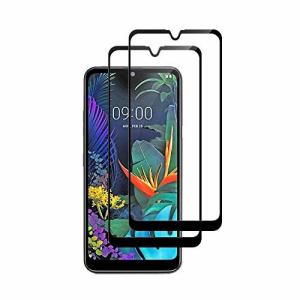 LG K50 ガラスフィルムLG K50 強化ガラス保護フィルム 9Dラウンドエッジ加工 全面保護ガラスフィルム 液晶 画面
