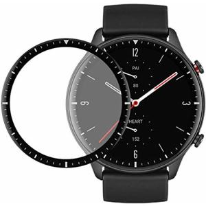 Shron Amazfit GTR 2 フィルム 強化ガラスフィルム 国産ガラス素材 液晶保護フィルム 高透過率 耐指紋 撥油性 気泡