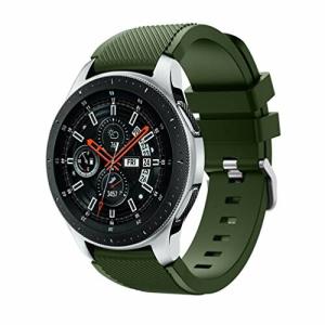 Samsung Galaxy Watch 46mmバンド Comtax 22mm シリコン製 交換用バンド Samsung Galaxy Watch 46mm バンド